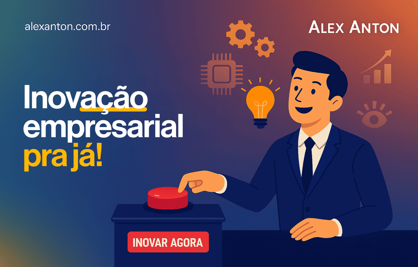 Banner do Alex Anton sobre 