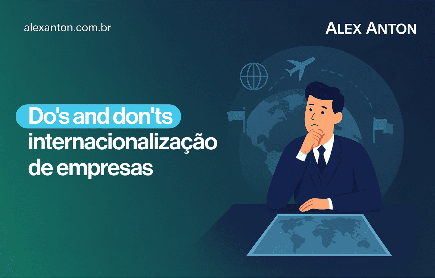 Banner do Alex Anton sobre 