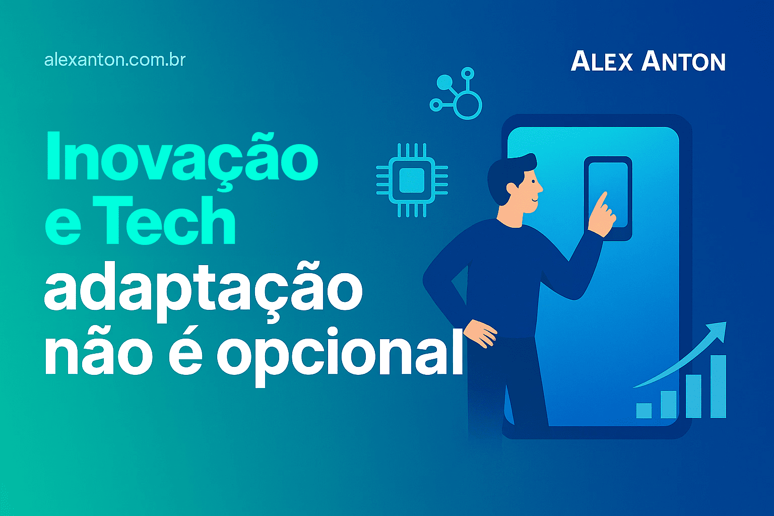 Banner do Alex Anton sobre 