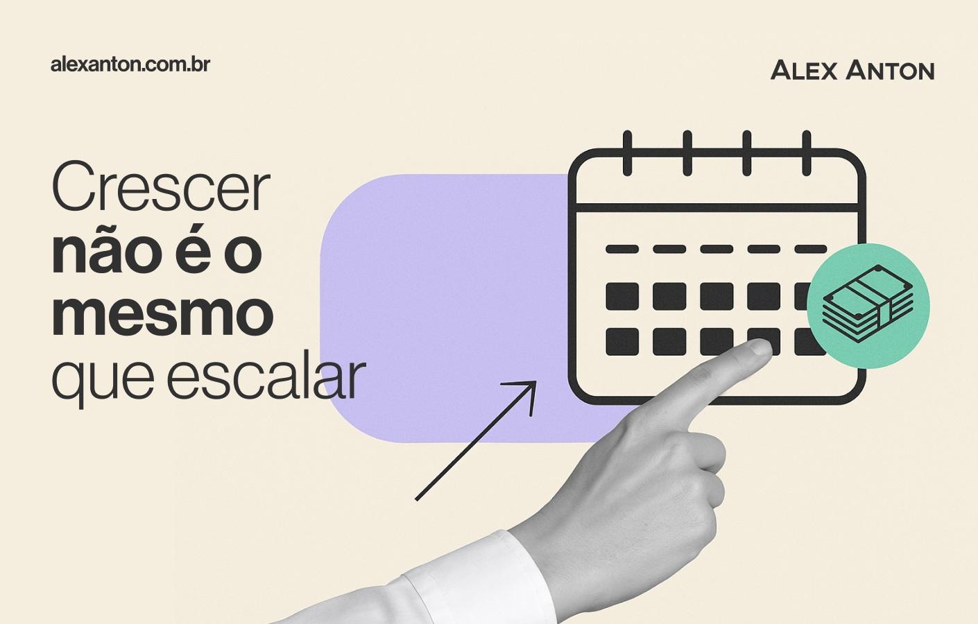 Banner do Alex Anton com a frase 