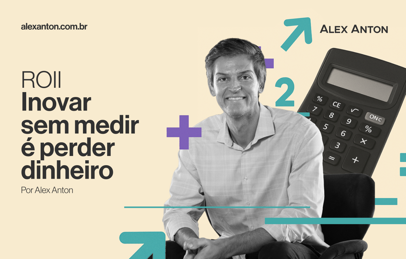 Banner do Alex Anton sobre ROII com a frase 